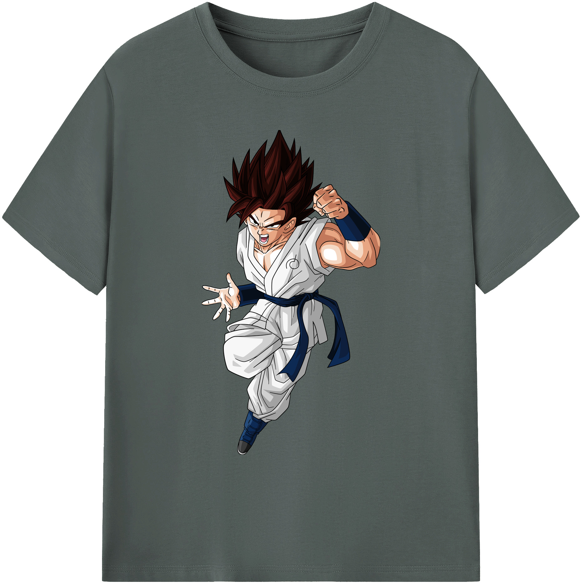 （画像用） ドラゴンボール 孫 悟飯（そんごはん）DRAGON BALL Son Gohan 綿100％ メンズ半袖Tシャツ｜肌触りやわらか＆通気性